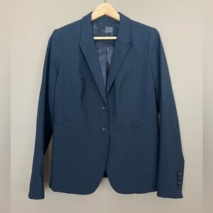 {The Limited} Two Button Blazer Jacket in Navy - Womens 8